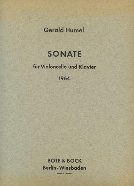 Front Cover Image Sonate 