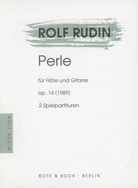 Front Cover Image Perle op. 14 