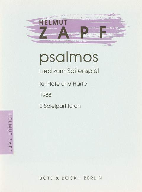 Front Cover Image Psalmos 