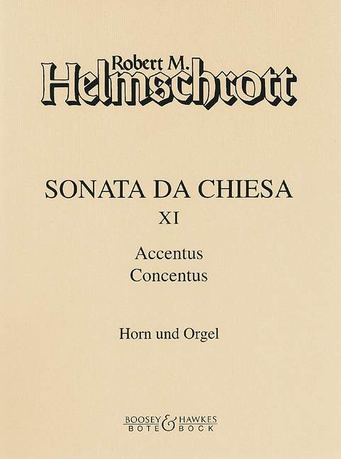 Front Cover Image Sonata da chiesa XI 