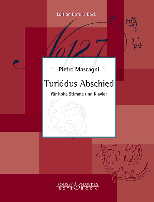 Front Cover Image Cavalleria rusticana 
