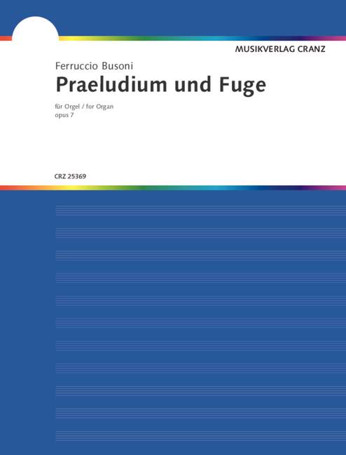 Front Cover Image Praeludium / Doppelfuge zum Choral op. 7 und op. 76 