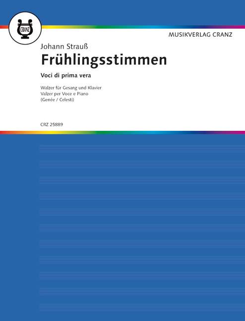 Front Cover Image Frühlingsstimmen-Walzer op. 410 