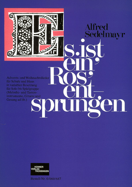 Front Cover Image Es ist ein Ros' entsprungen 