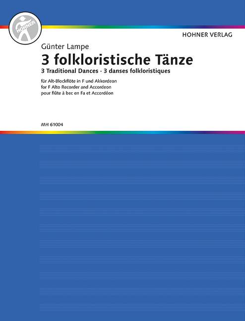 Front Cover Image 3 folkloristische Tänze 