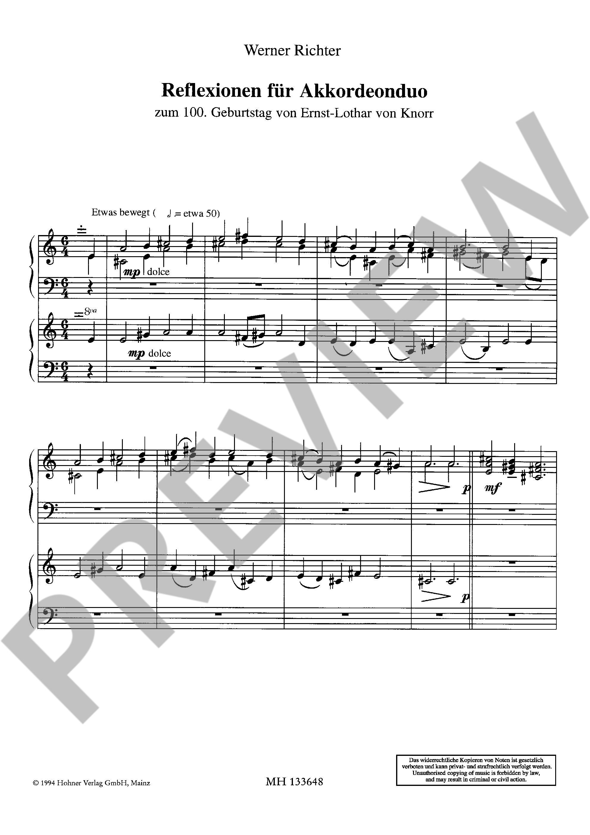 Other Cover Image Reflexionen 