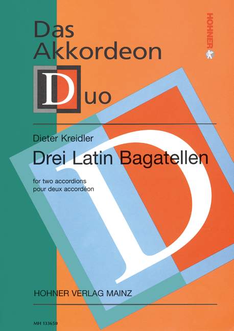 Front Cover Image Drei Latin Bagatellen 