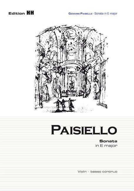 Front Cover Image Sonata in E major 