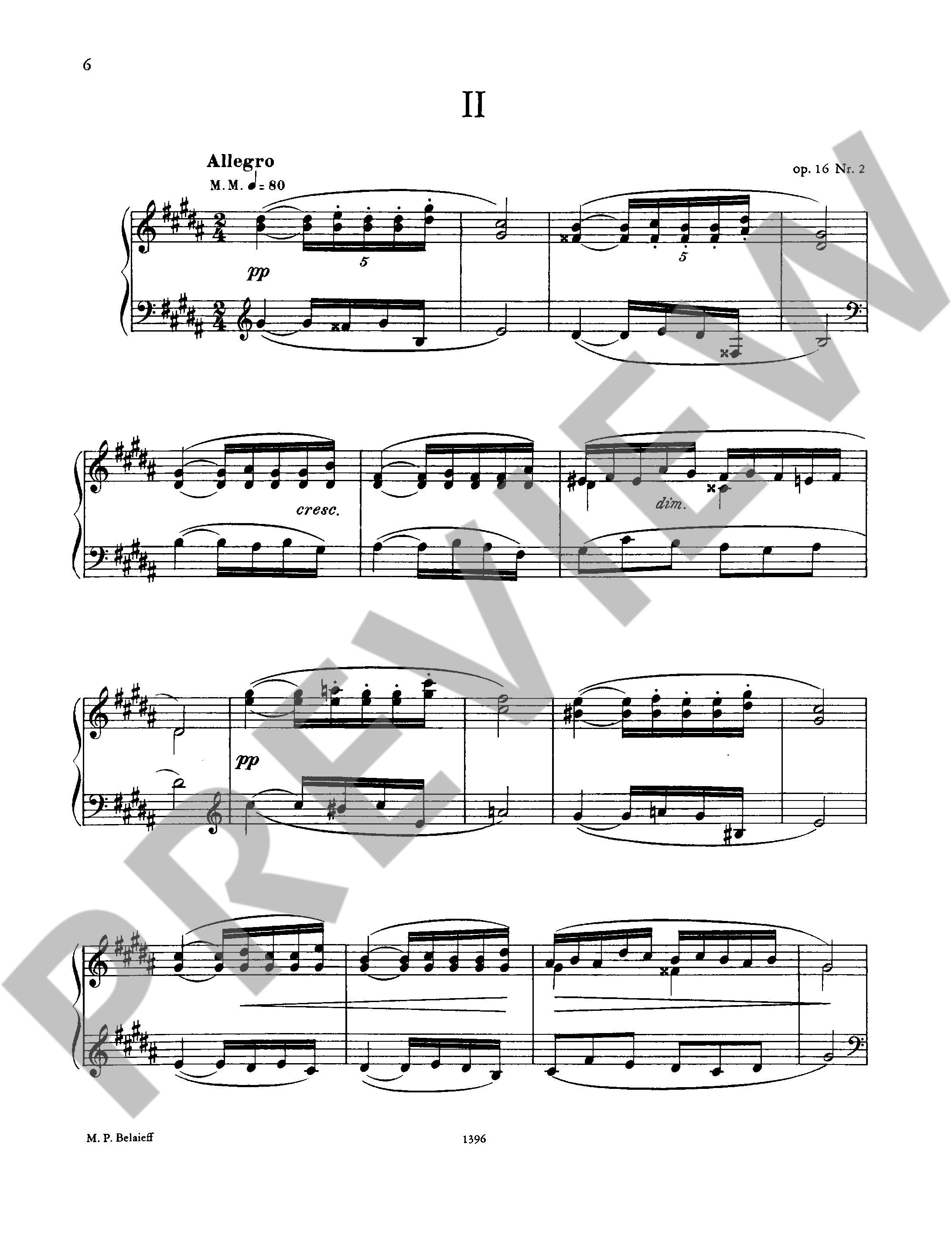 Other Cover Image Cinq Préludes op. 16 