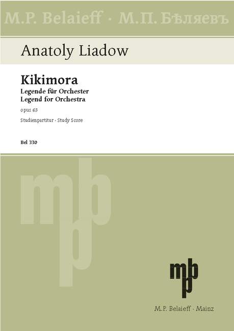 Front Cover Image Kikimora op. 63 