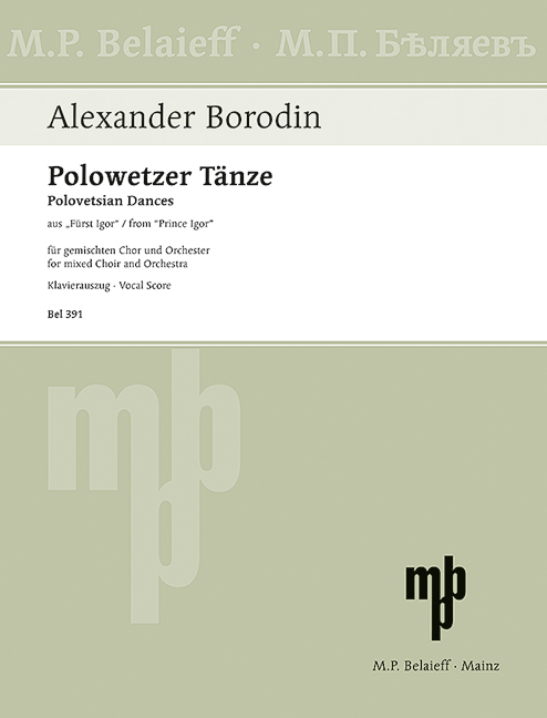 Front Cover Image Polowetzer Tänze 