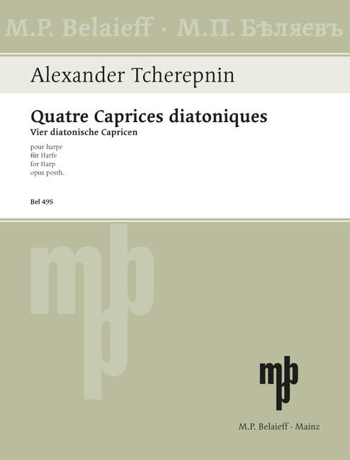 Front Cover Image Vier diatonische Capricen op. posth. 