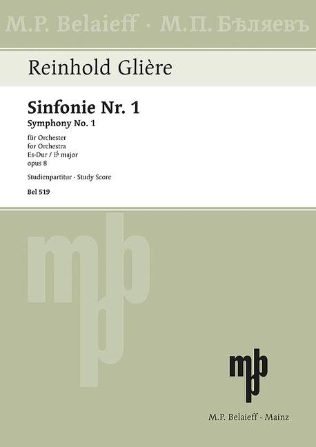 Front Cover Image Sinfonie Nr. 1 Es-Dur op. 8 