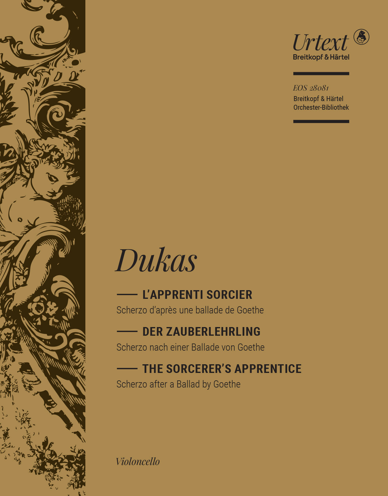 Front Cover Image L'Apprenti sorcier (Der Zauberlehrling)