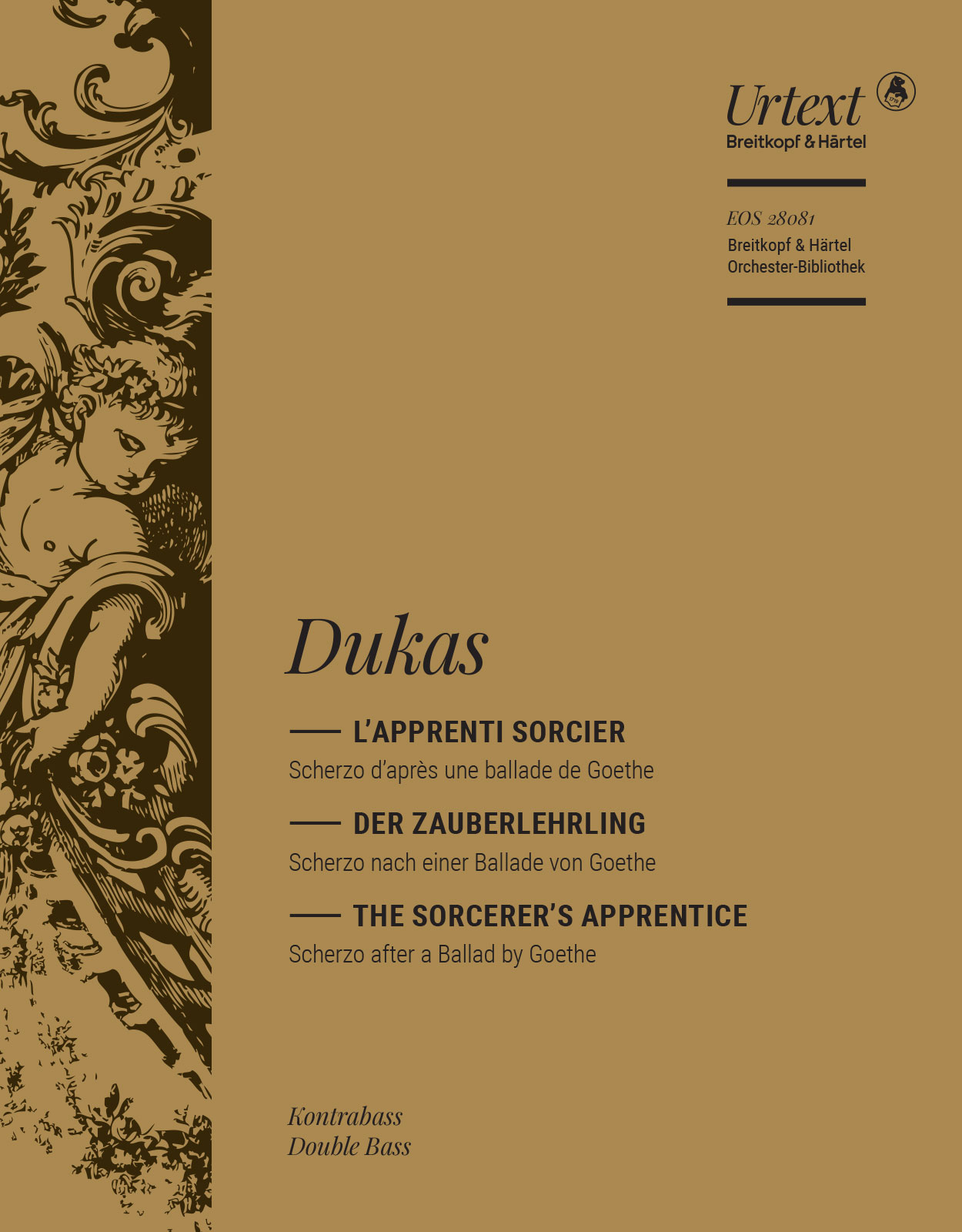 Front Cover Image L'Apprenti sorcier (Der Zauberlehrling)