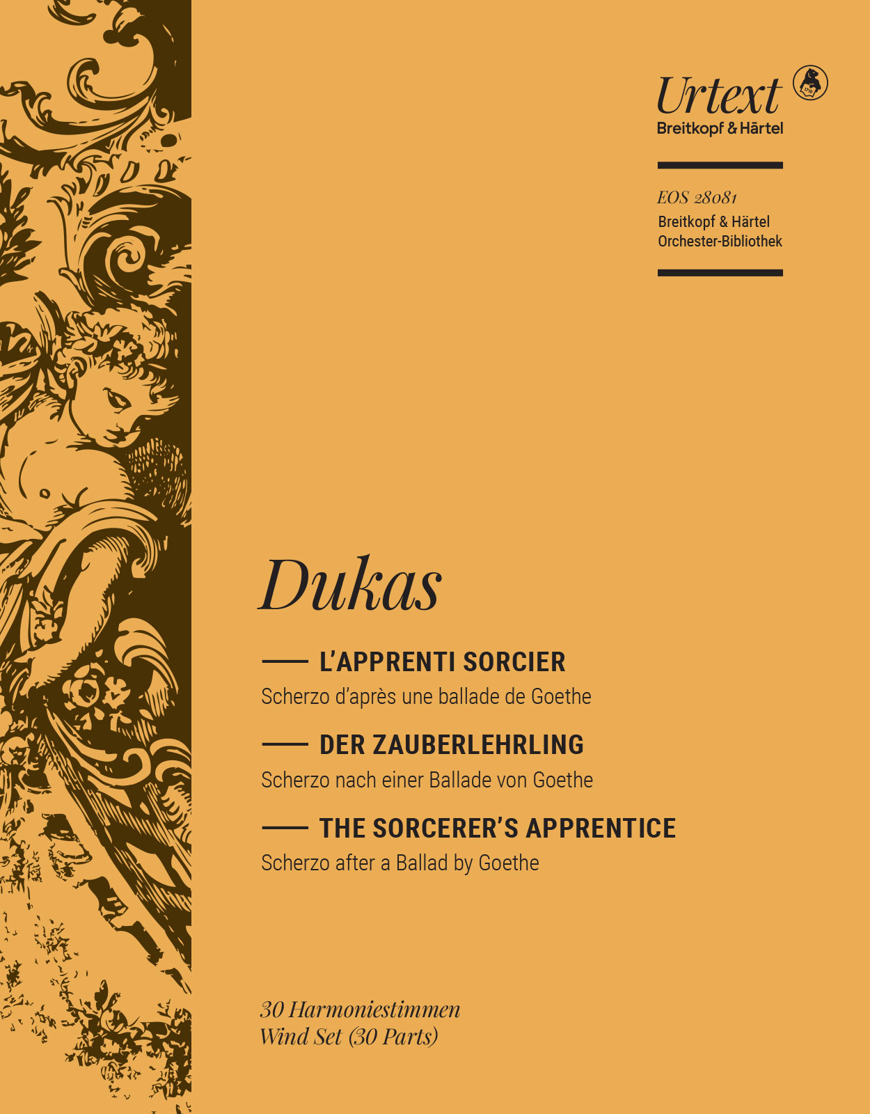 Front Cover Image L'Apprenti sorcier (Der Zauberlehrling)