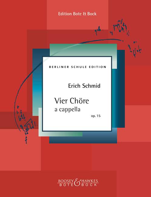 Front Cover Image Vier Chöre a cappella op. 15 Band 2