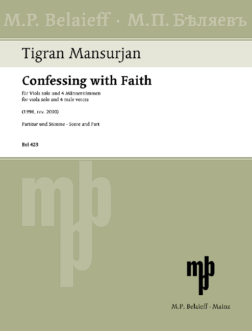 Front Cover Image Confessing with Faith 
