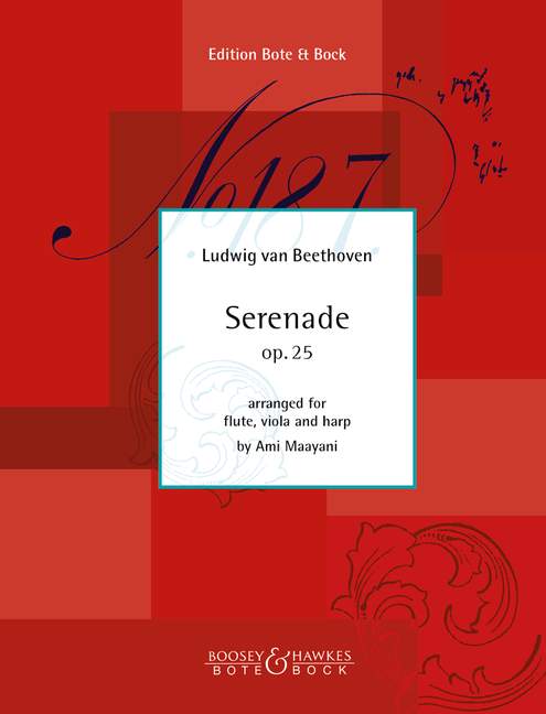 Front Cover Image Serenade D-Dur op. 25 