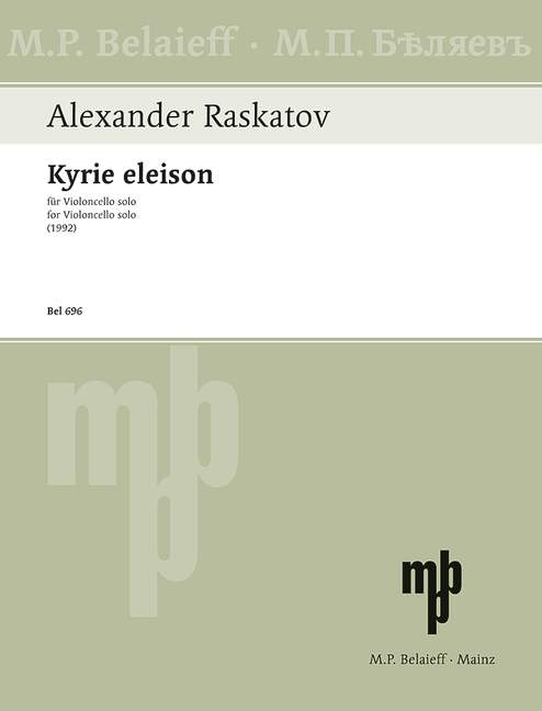 Front Cover Image Kyrie eleison 