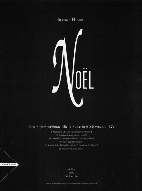 Front Cover Image Noël op. 87e 