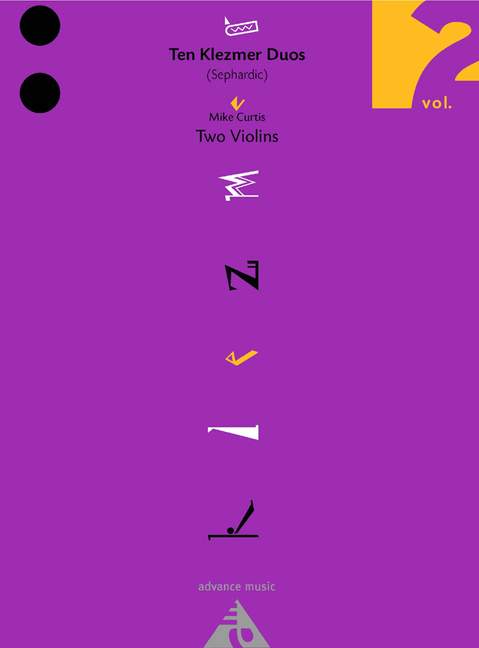 Front Cover Image Ten Klezmer Duos Vol. 2