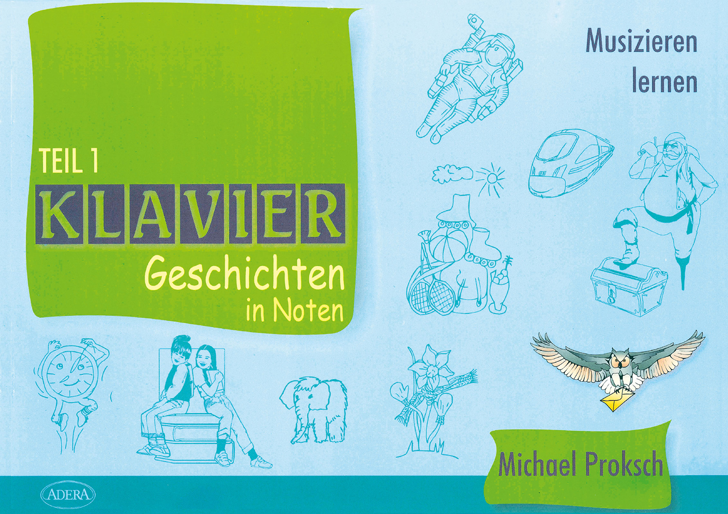 Front Cover Image KlavierGeschichten in Noten