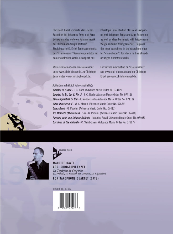 Other Cover Image Le Tombeau de Couperin (I-IV) 