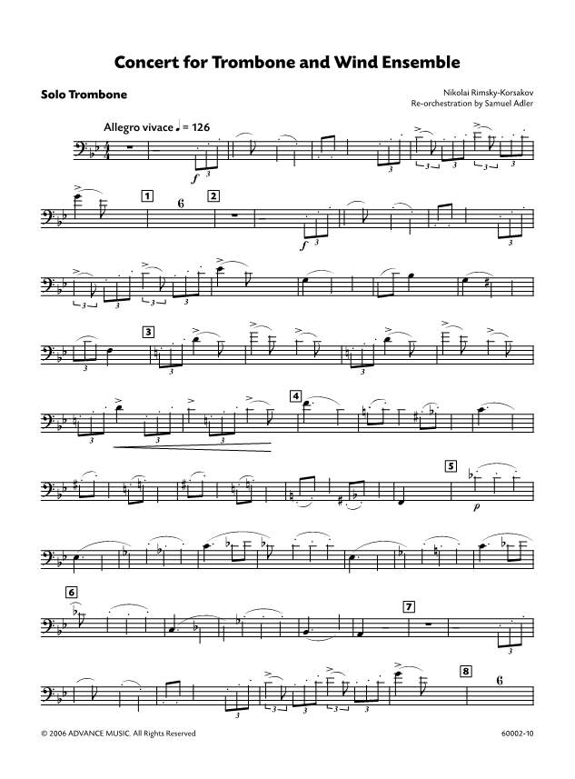 Other Cover Image Concert for Trombone and Wind Ensemble 