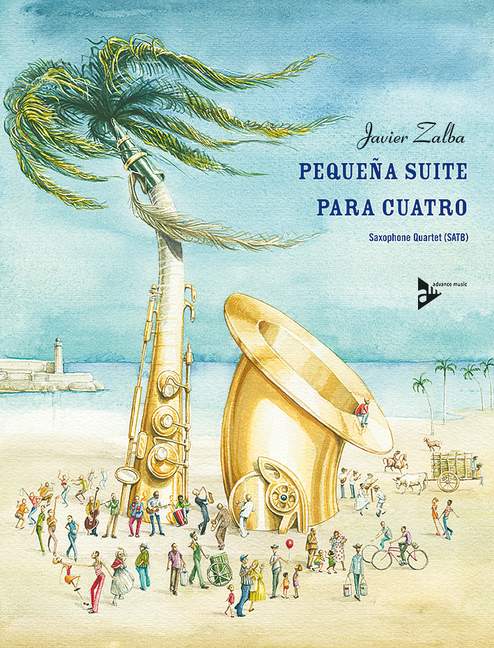 Front Cover Image Pequena Suite para Cuatro 