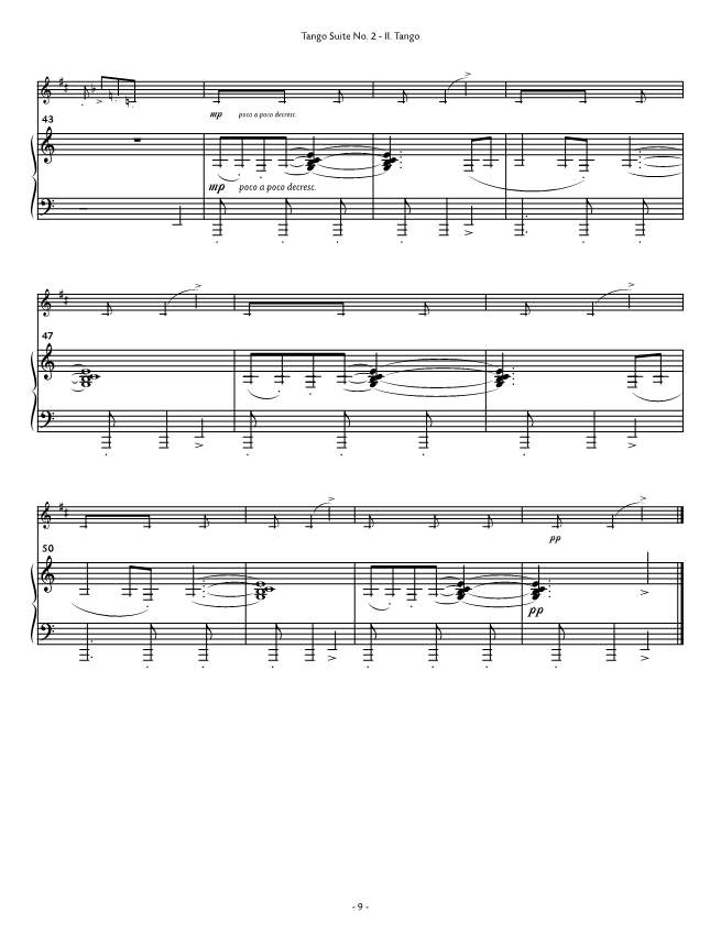 Other Cover Image Tango Suite No. 2 