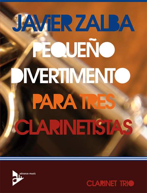 Front Cover Image Pequeño Divertimento Para Tres Clarinetistas 