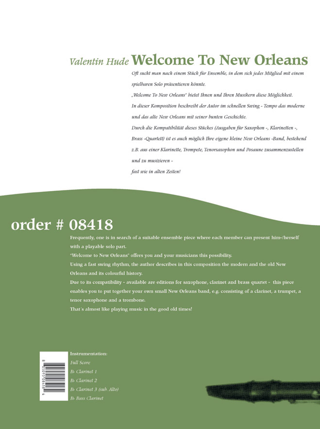 Other Cover Image Welcome To New Orleans 