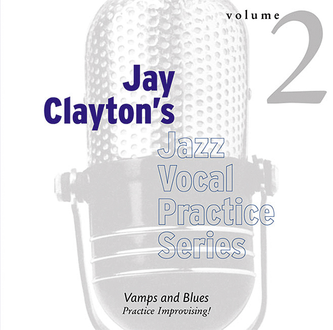 Front Cover Image Jay Clayton's Jazz Vocal Practice Series Vol. 2