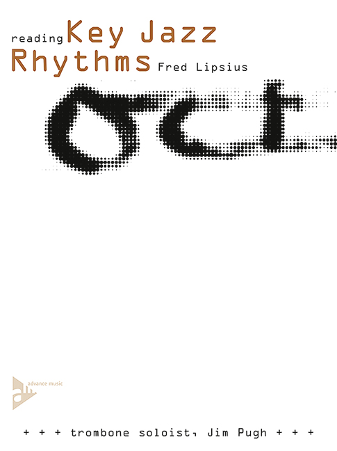 Front Cover Image Reading Key Jazz Rhythms - Trombone 
