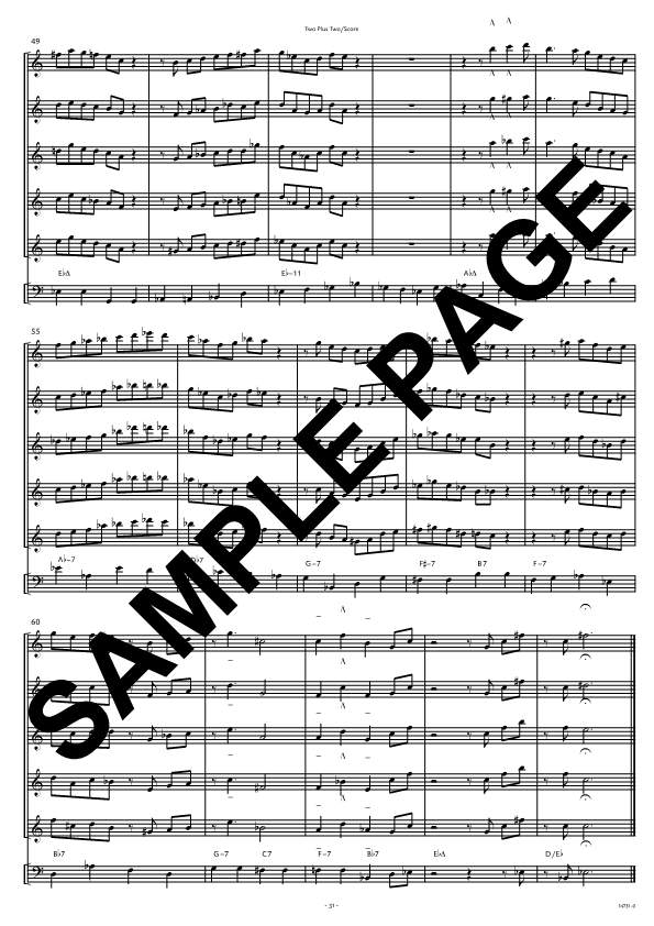 Other Cover Image Jazz Conception Saxophone Section 