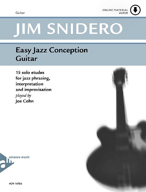 Front Cover Image Easy Jazz Conception Guitar 
