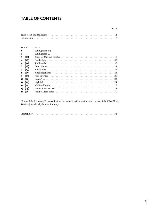 Other Cover Image Playing Through the Blues - Flute 