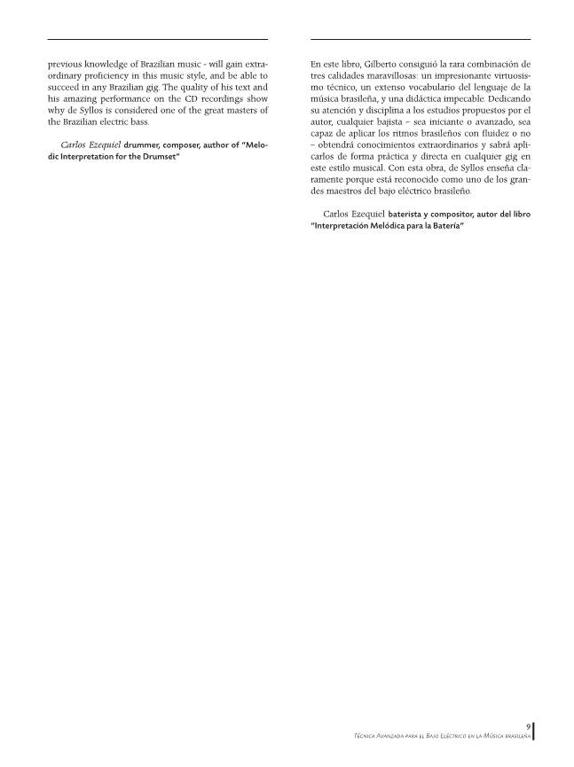 Other Cover Image Advanced Techniques for Bass in Brazilian Music 