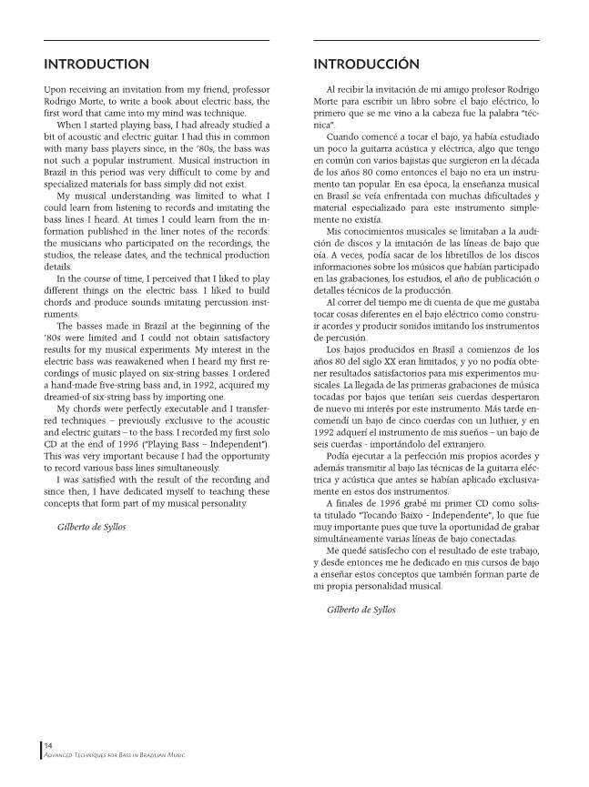 Other Cover Image Advanced Techniques for Bass in Brazilian Music 