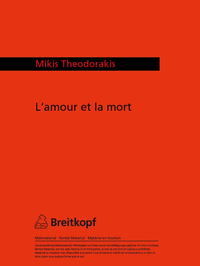 Other Cover Image L'amour et la Mort