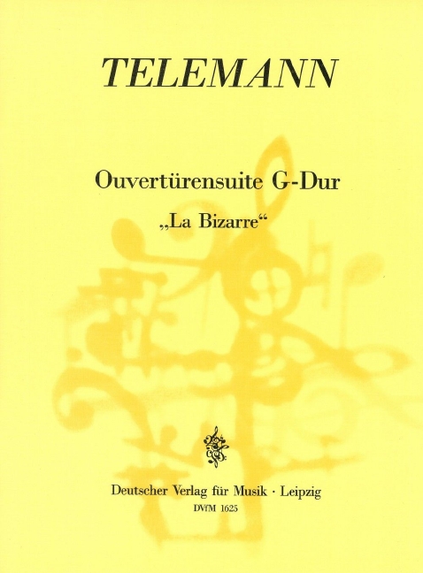Other Cover Image Ouvertürensuite G-dur TWV 55:G2