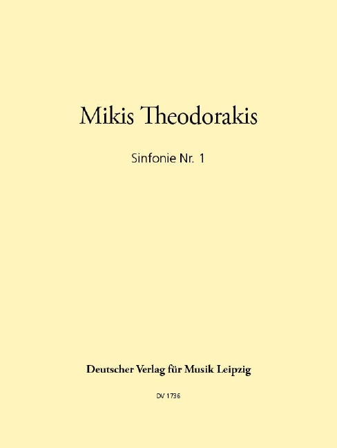 Other Cover Image Sinfonie Nr. 1