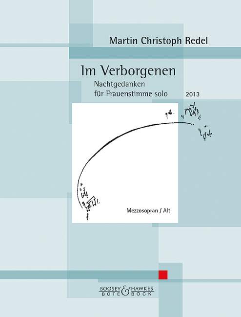 Front Cover Image Im Verborgenen op. 77 