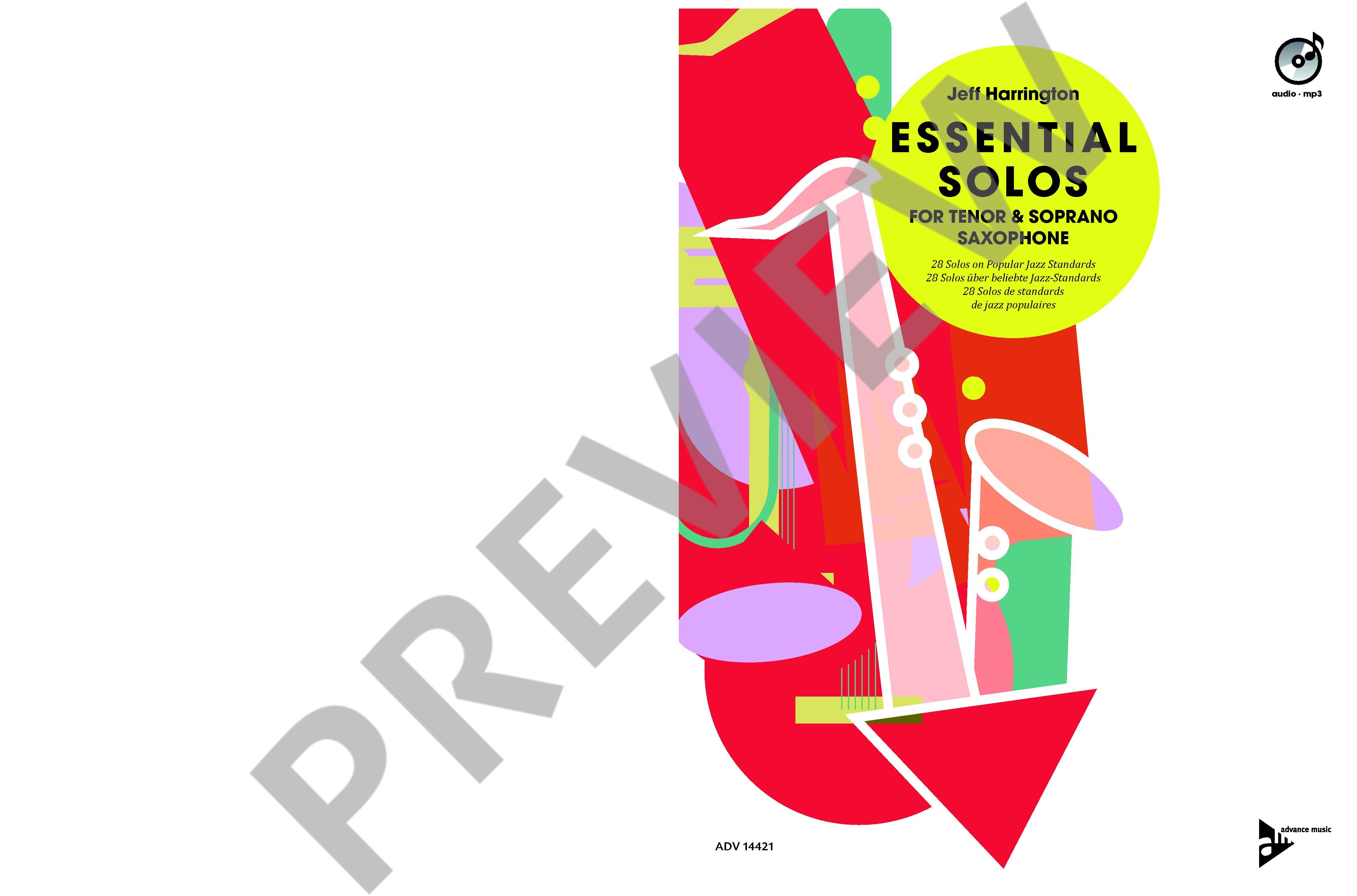 Other Cover Image Essential Solos for Tenor & Soprano Saxophone 