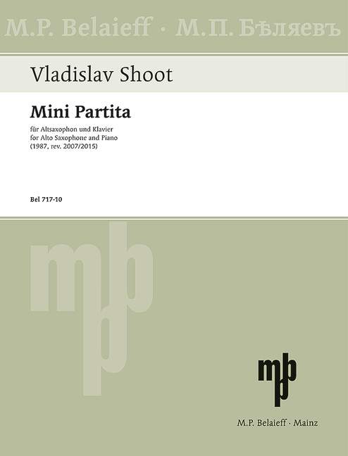 Front Cover Image Mini Partita 