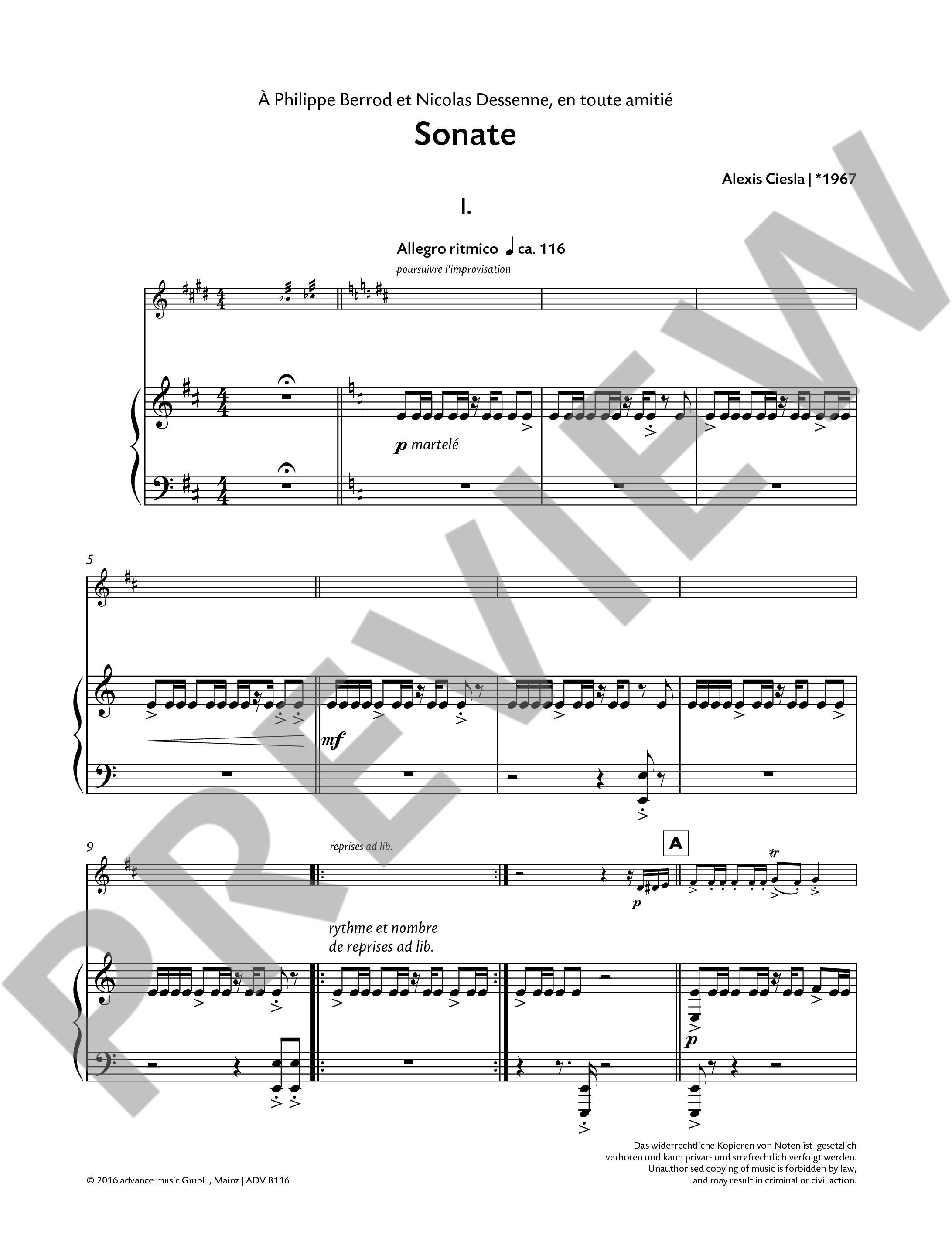 Other Cover Image Sonate 