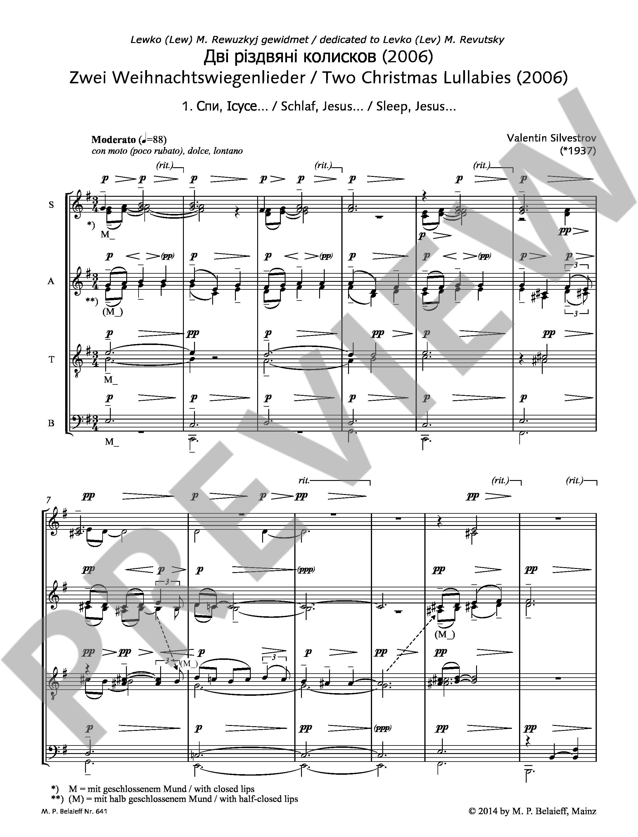 Other Cover Image Zwei Weihnachtswiegenlieder 