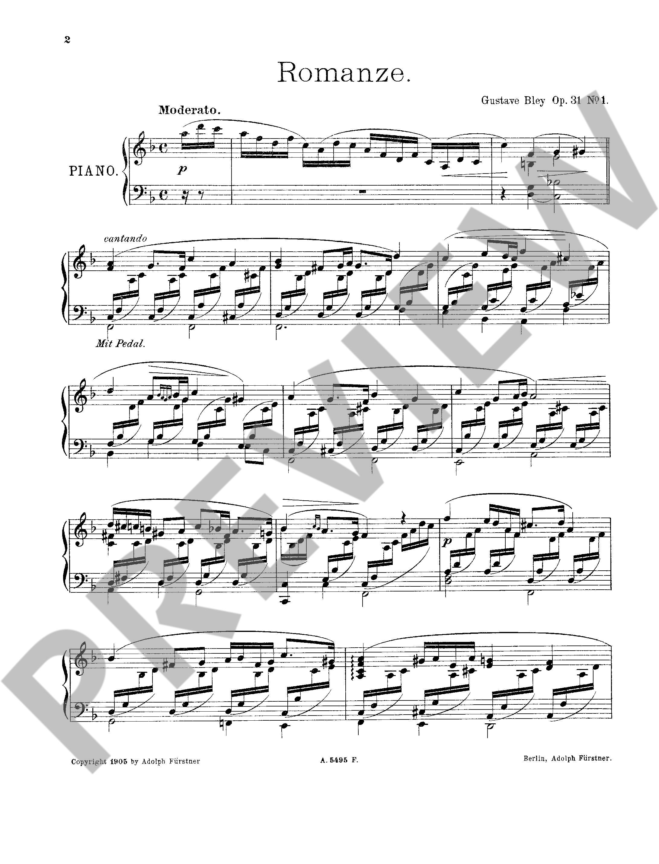 Other Cover Image Zwei Romanzen op. 31 