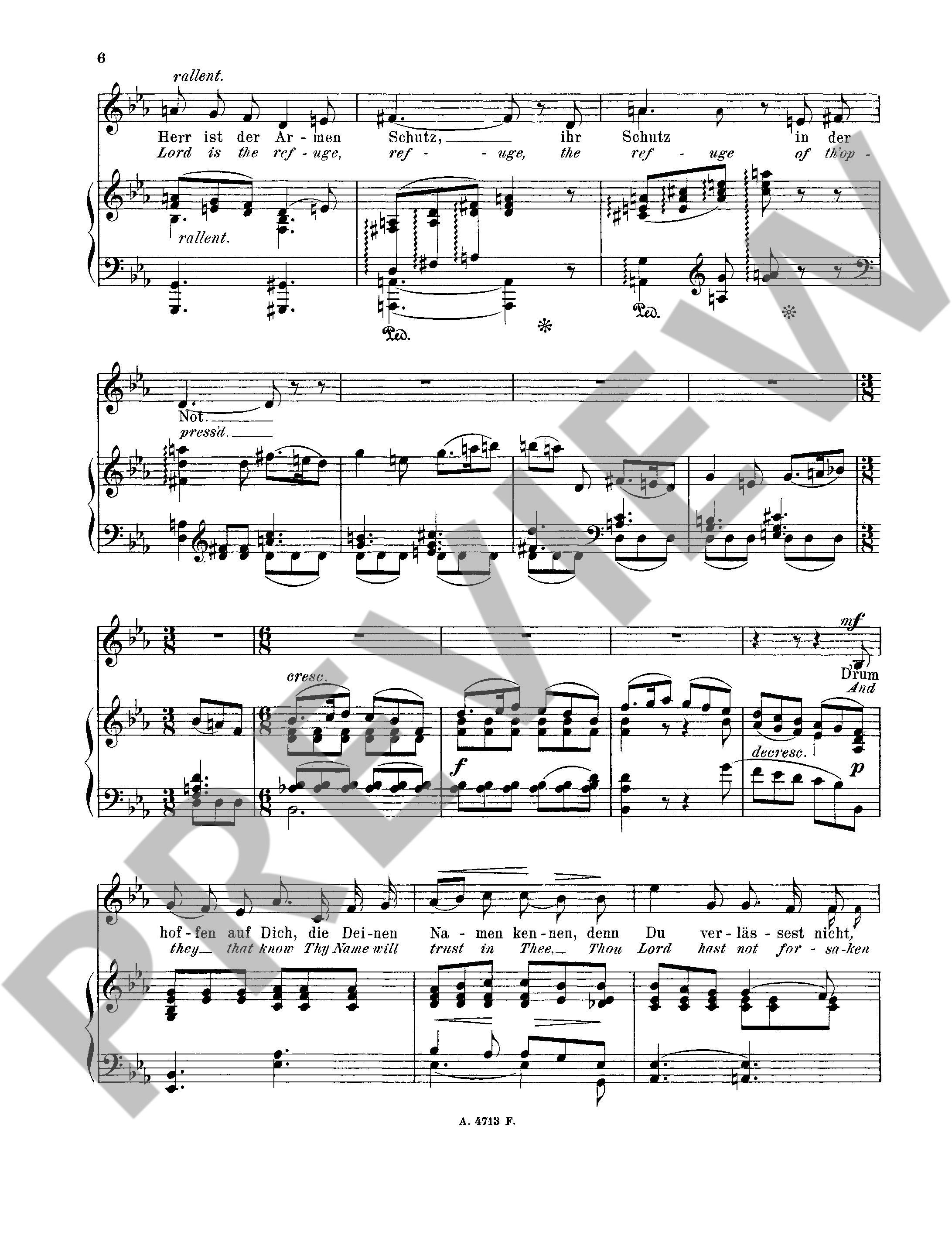 Other Cover Image Aus dem IX Psalm op. 19 